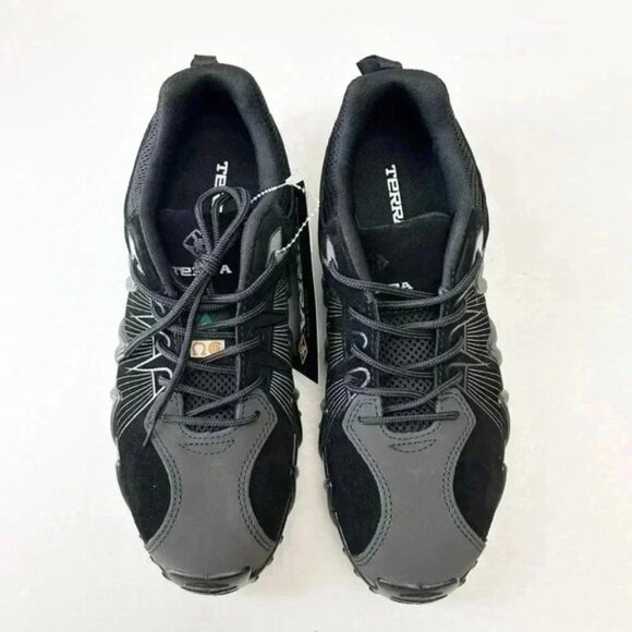 Terra Men's Safety Shoes Spider X Low Cut Athletic Work Black/Silver Size 9.5 - Picture 7 of 16